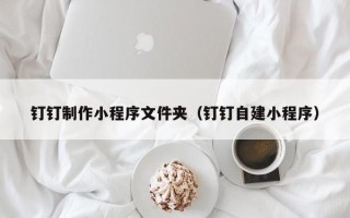 青海钉钉制作小程序文件夹（钉钉自建小程序）